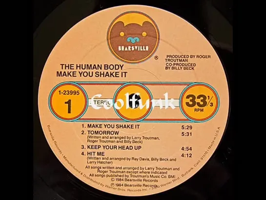 Human Body - Keep Your Head Up (Funk 1984)