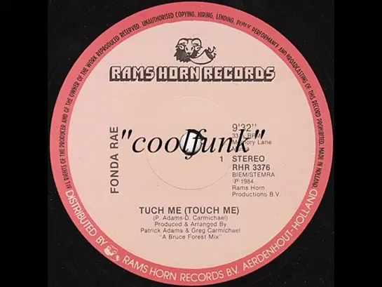 Fonda Rae - Tuch Me (Touch Me)    12  Extended 1984