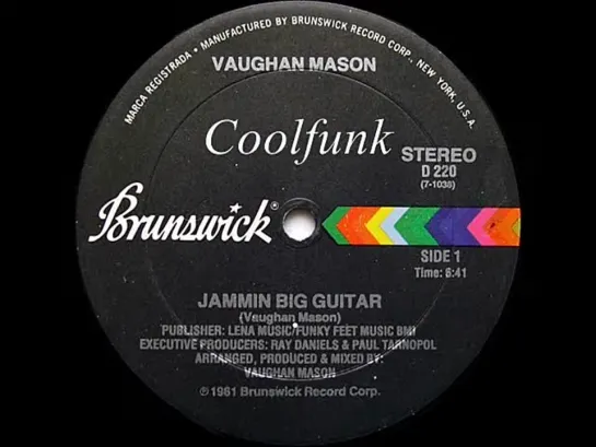 Vaughan Mason - Jammin Big Guitar (12  Funk 1981)