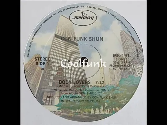 Con Funk Shun - Body Lovers (12  Funk 1981)