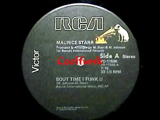 Maurice Starr - Bout Time I Funk U (12  Funk 1979)