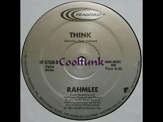 Rahmlee - Think (12  Disco-Boogie 1981)