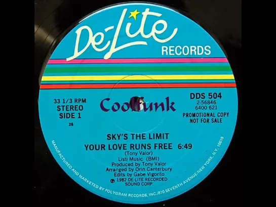 Skys The Limit - Your Love Runs Free (12  Disco-Funk 1982)