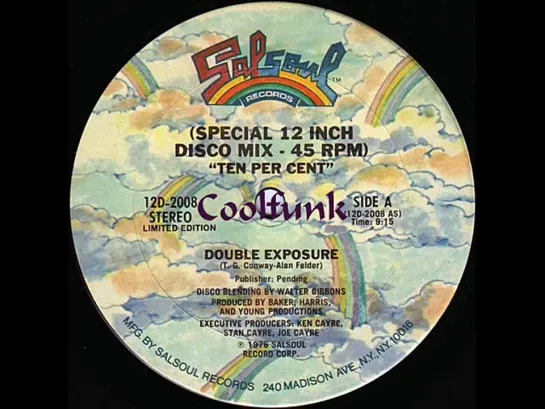 Double Exposure - Ten Per Cent (12  Disco 1976)