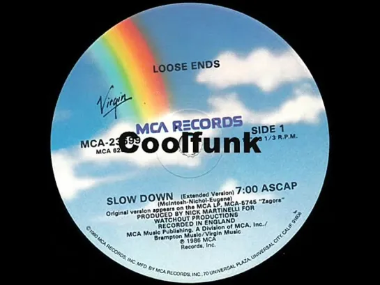 Loose Ends - Slow Down (12  Extended 1986)