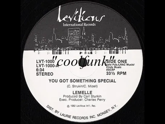 Lemelle - You Got Something Special (12  Disco-Boogie 1982)