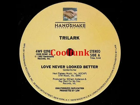 Trilark - Love Never Looked Better (12  Disco-Funk 1982)