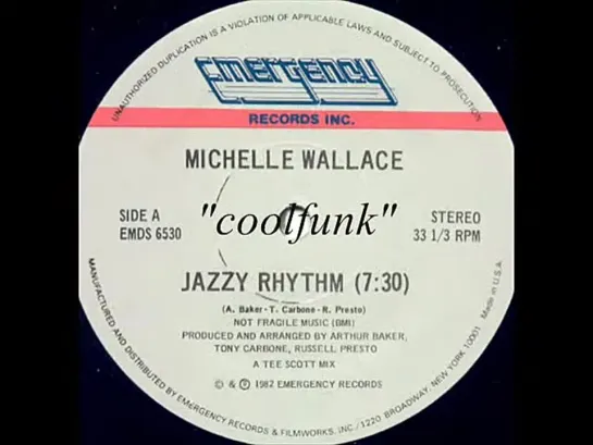 Michelle Wallace - Jazzy Rhythm (12  Disco-Funk 1982)