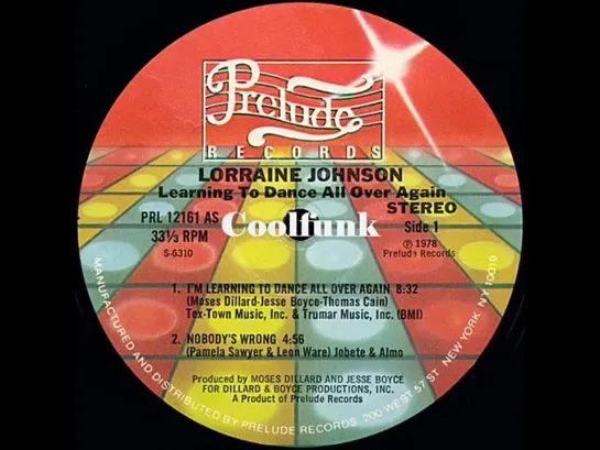 Lorraine Johnson - Nobodys Wrong (1978)