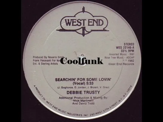 Debbie Trusty - Searchin For Some Lovin (12  Disco-Boogie 1982)