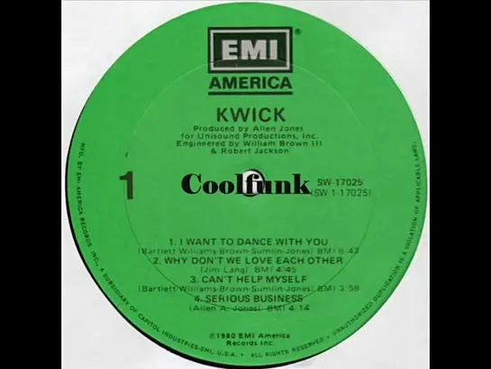 Kwick - I Want To Dance With You (1980)