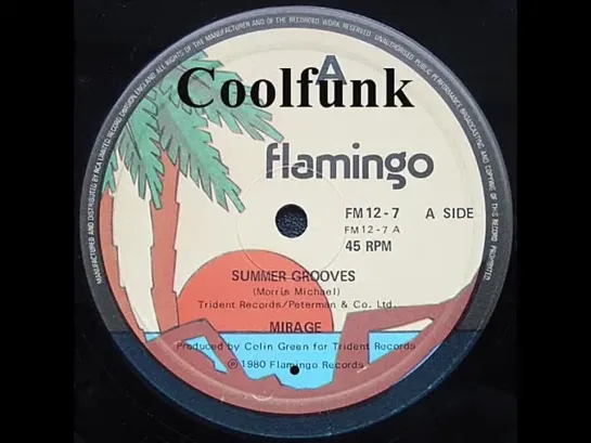 Mirage - Summer Grooves (12  Brit-Funk 1980)