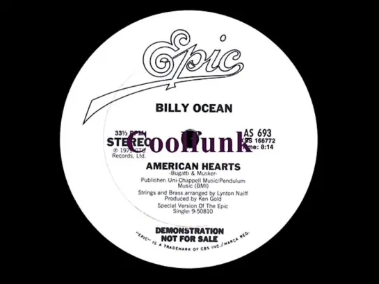 Billy Ocean - American Hearts (12 Inch 1979)