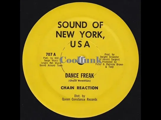 Chain Reaction - Dance Freak (12 Inch 1980)