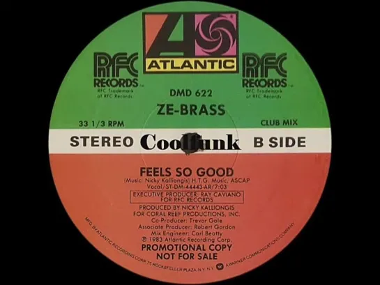 Ze-Brass - Feels So Good (12  Club Mix 1983)