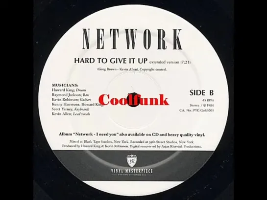 Network - Hard To Give It Up (12  Extended Funk)