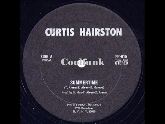 Curtis Hairston - Summertime (12 Inch 1983)