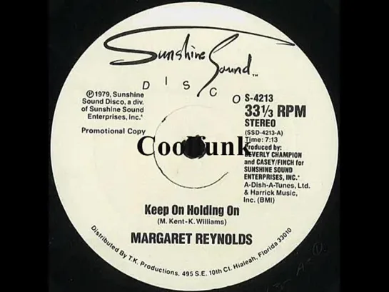 Margaret Reynolds -  Keep On Holdin On (12  Disco 1979)