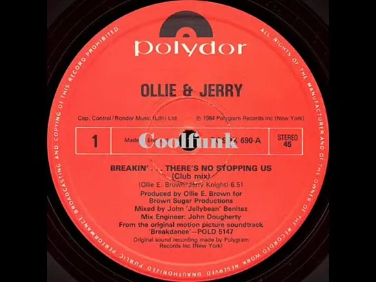 Ollie  Jerry -  Breakin... Theres No Stopping Us (12   Club Mix 1984)