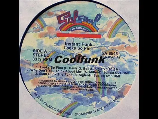 Instant Funk - Slam Dunk The Funk (Funk 1982)