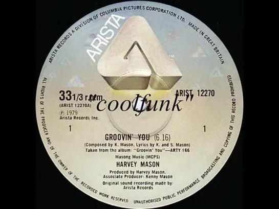 Harvey Mason – Groovin You (12 Inch 1979)