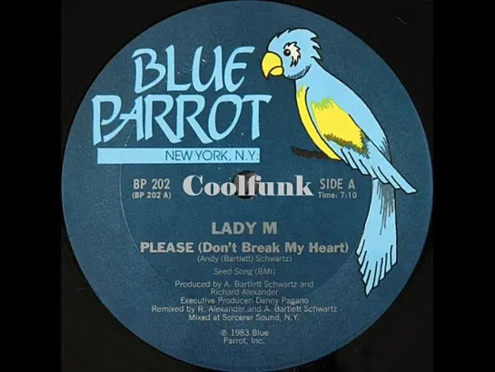 Lady M - Please (Dont Break My Heart)    12 Inch 1983