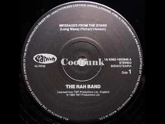 The Rah Band - Messages From The Stars (12 Inch 1983)