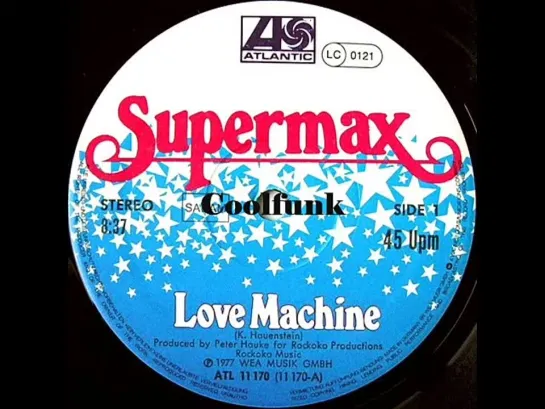 Supermax - Love Machine (12 Inch 1977)