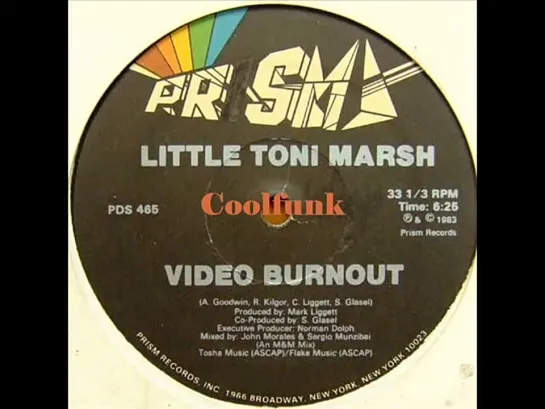 Little Toni Marsh - Video Burnout (12 Inch 1983)