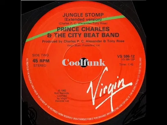 Prince Charles  The City Beat Band - Jungle Stomp (12  Extended 1982)