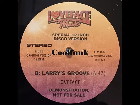 Loveface - Larry’s Groove (Dancefloor)