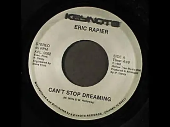 Eric Rapier  -  Cant Stop Dreaming