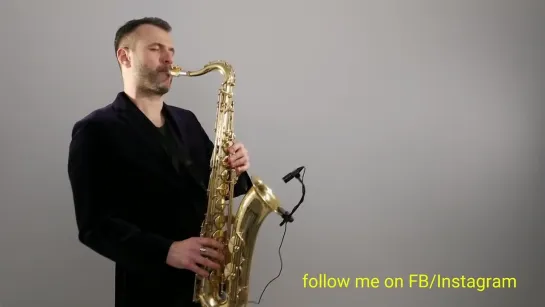 Justin Timberlake - Say Something Ft. Chris Stapleton [Saxophone Cover] By Juozas Kuraitis