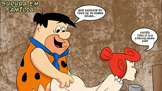 A Family Slut - Porn Comic - The Flintstones (doyki.mobi) порно видео