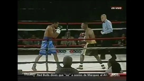 2011-11-18 Florencio Castellano vs Joan Guzman (vacant IBF Caribbean Junior Welterweight Title)