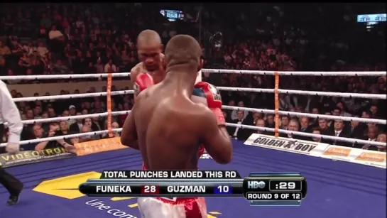 2009-11-28 Ali Funeka vs Joan Guzman (vacant IBF Lightweight Title)