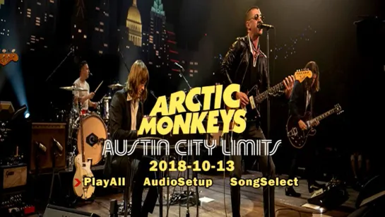 Arctic Monkeys Austin City Limits ACL Live at The Moody Theater Austin, Texas 2018-10-13