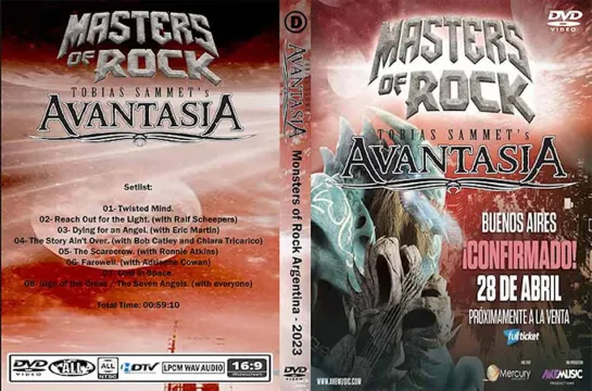 Avantasia - Monsters of Rock Argentina (2023)