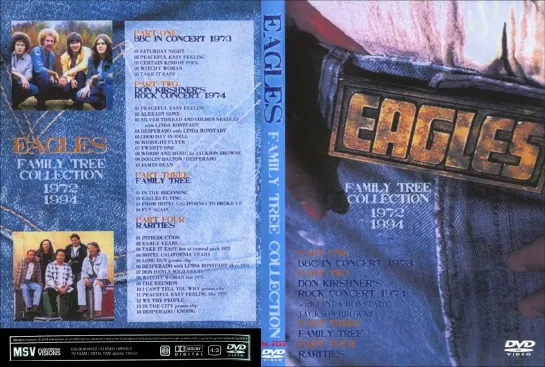 Eagles - Family Tree Collection VH1 1994