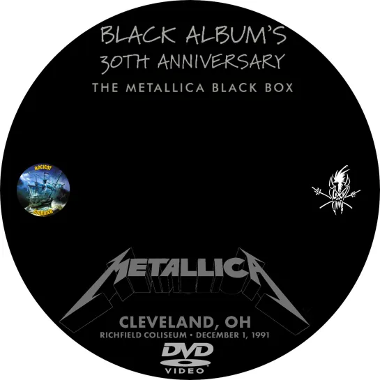 Metallica (1991-12-01) Cleveland, OH, USA