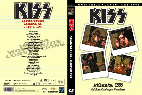 KISS (1995.07.08) Atlanta, GA  Downboys