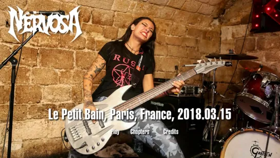 Nervosa Le Petit Bain, Paris, France, 2018-03-15