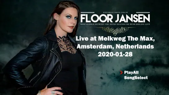 Floor Jansen Live at Melkweg The Max,  Amsterdam, Netherlands  2020-01-28