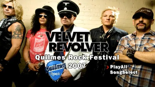 Velvet Revolver Quilmes Rock Festival Estadio River Plate Buenos Aires, Argentina 2007