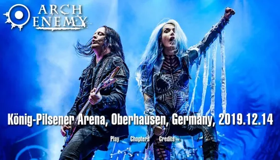 Arch Enemy Live at Konig-Pilsener Arena - 2019-12-14 Oberhausen, Germany Will To Power Tour 2019-12-14