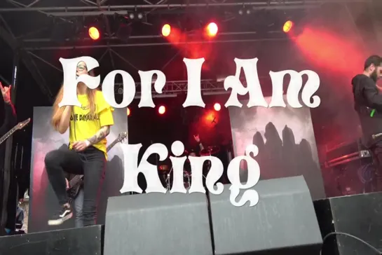 For I Am King @ Bevrijdingsfestival Wageningen Kabaal Am Gemaal, Wageningen, Netherlands  May 5, 2017