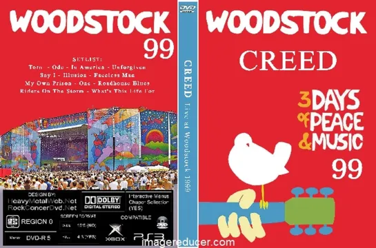 Creed - Woodstock Festival (1999)