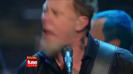 Metallica Live in Rock and Roll Hall of Fame 2009 - Train Kept A Rollin' (Aerosmith cover)