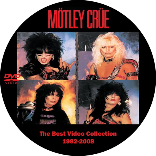 Motley Crue The Best Video Collection 1982-2008