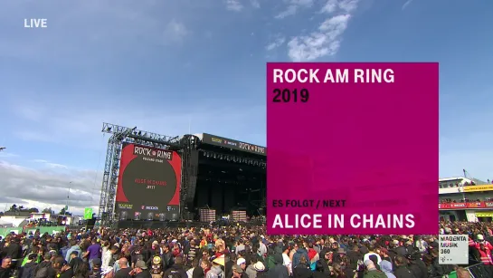 Alice in Chains 2019-06-07 Nurburg, Germany - Rock am Ring (Webcast 1080p)